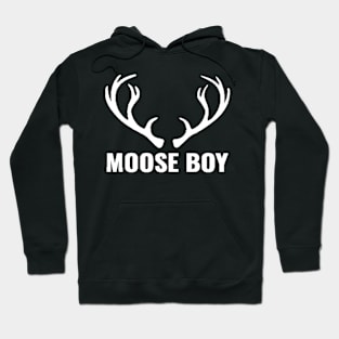 MOOSE BOY WHITE Hoodie